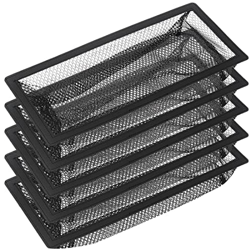Floor Register Cover Trap, Floor Air Vent Cover Screen for Home Air Vent Filters 5-Pack Floor Vent Mesh Filters Net Trap… (4 x 10 Inch)
