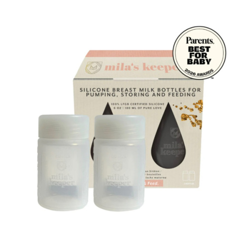 Silicone Breast Milk Storage Bottles