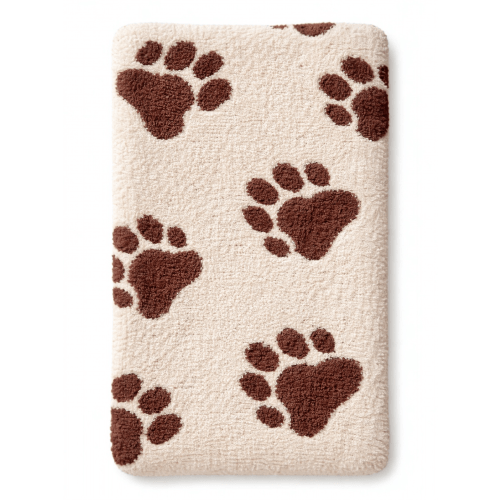 Phufy® Bliss Blanket, Chocolate Bear Paw