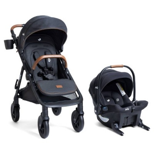 Joie Caraway Whirl and Mint Latch Travel System - Shale