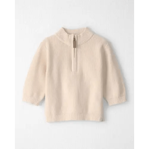 Baby Organic Cotton Quarter-Zip Pullover - Little Planet | Carter's