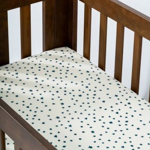 Babyletto Mini Crib Sheet in GOTS Certified Organic Brushed Cotton