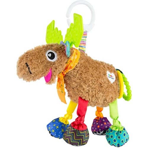 TOMY Lamaze Mortimer The Moose, Clip On Toy - Moritmer