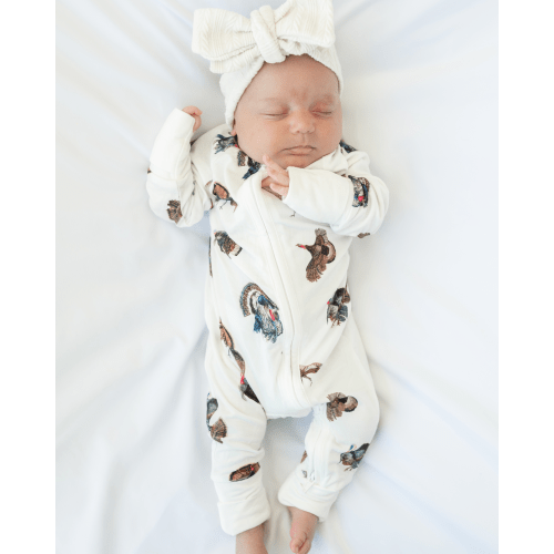 Turkey Trot - Convertible Zip Footies