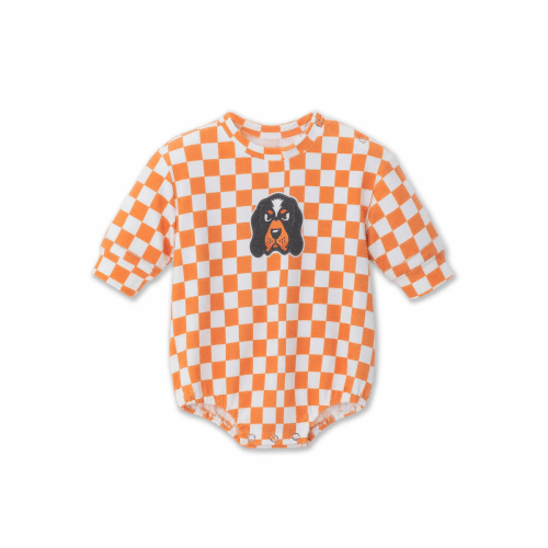 Checkerboard Smokey Long Sleeve Bubble – Little Josie's