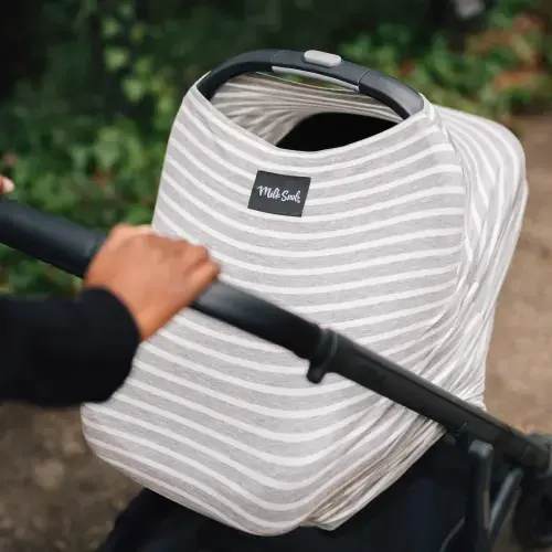 Milk Snob 5-in-1 Cover - Heather Stripe