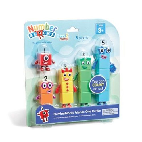 Hand2mind Numberblocks Friends One to Five