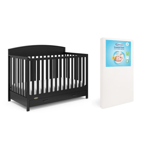 Graco Benton 5-In-1 Convertible Crib With Drawer & Reviews | Wayfair