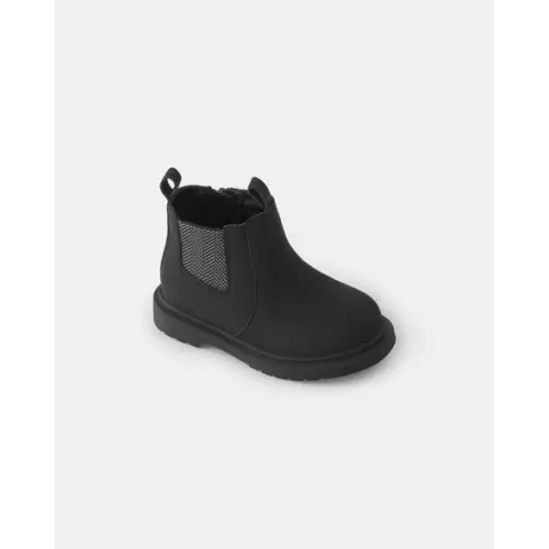 Toddler Ankle Boots - Black - OshKosh B'gosh | Carter's