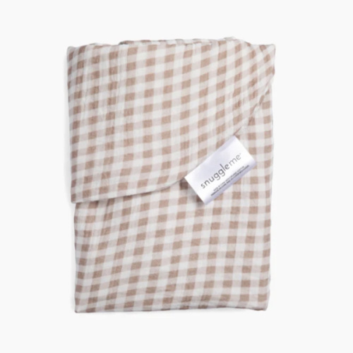 Infant Lounger Muslin Cover | Gingham