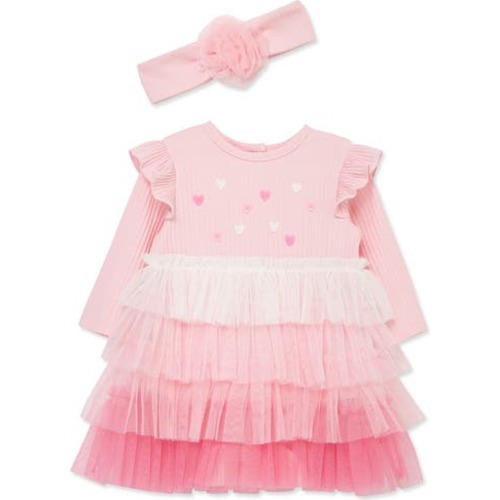 Ombré Tutu Dress & Headband Set, 9M