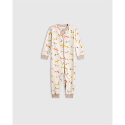 100% Organic Cotton One Piece Pajama - Baby in Breakfast Buddies