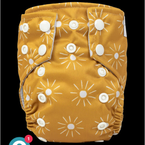 Tiny Tushies Newborn AIO - Rustic