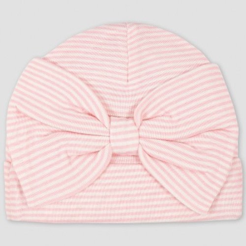 Gerber Baby Girls' 5pk Fox Caps - Pink