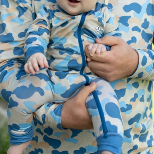Baby Zip Up - Rockport Camo – BURLEBO