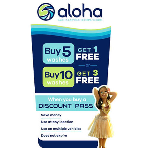 DISCOUNT PASSES | alohacarwashcompany