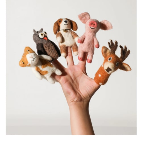 Animal Friends Finger Puppet