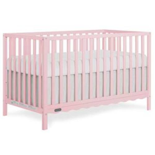 Pink Synergy Wave 5-in-1 Convertible Crib