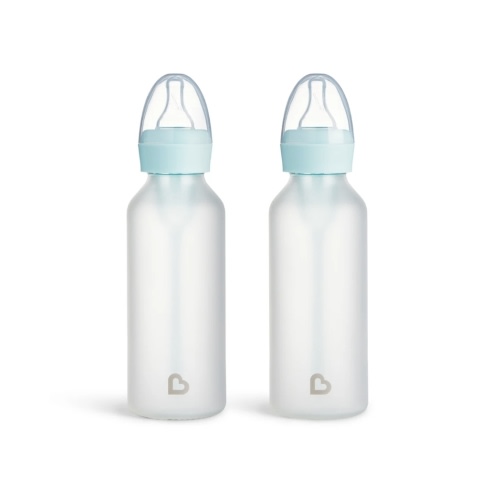 Bond® Silicone Glass Bottle 8oz, 2pk | Munchkin