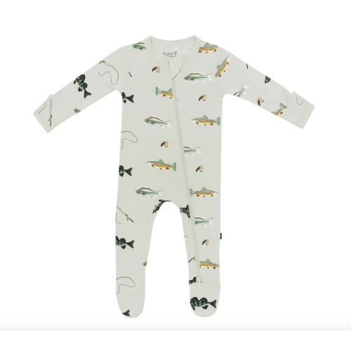 Kyte Baby Zippered Footie | Fishing