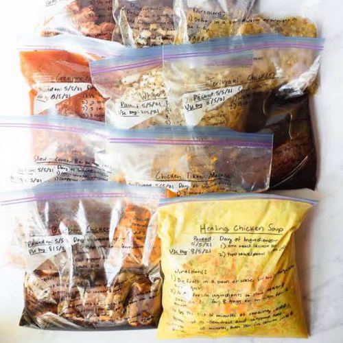 Healthy Postpartum Freezer Meals