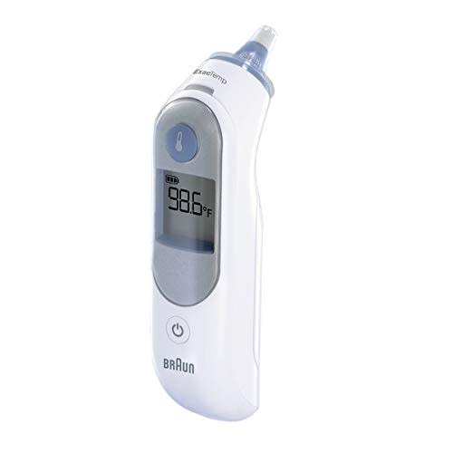 Braun ThermoScan 5 Ear Thermometer, ExacTemp Stability Indicator, Professional Accuracy, Baby & Infant Friendly, Recommended by Pediatricians