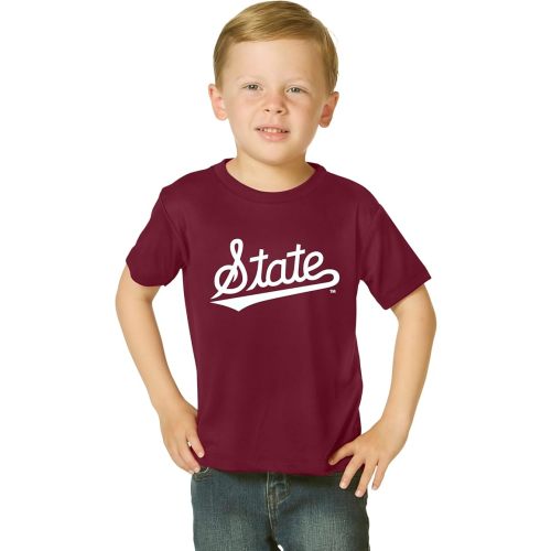 Little King NCAA Toddler Big Logo T-Shirt-100% Cotton-Boys & Girls- Sizes 2T 3T 4T 5T