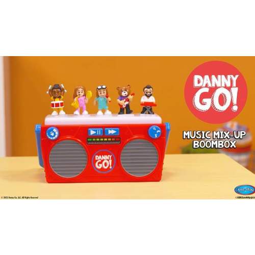 Danny Go! Music Mix-Up Boombox Interactive Sound Toy for Preschool and Elementary School Kids Inspired by Danny Go! Show