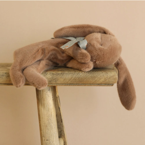 Maileg Plush Sleeping Bunny - Soft Brown– Odin Parker