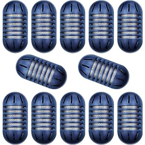 isinlive Demineralization Cartridge for HoMedics Ultrasonic Humidifiers: 12-Pack Demineralization Cartridges Filter Replacement, Filters Mineral Deposits, Prevents Hard Water Build-Up, Purifies Water