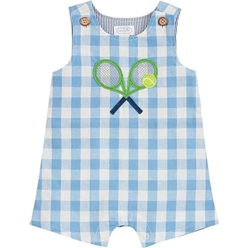 Mud Pie Baby Boy Tennis Jon Jon; 6-9 Months