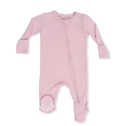 Solid Peachskin - 2 Way Zipper Footie – Angel Dear