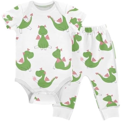 Baby Clothes Set Infant Bodysuits Pants Sets 0-24M For Boys Girls