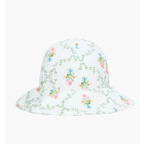 The Tiny Sunhat - Pastel Trellis