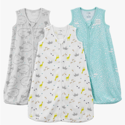 Simple Joys by Carter's unisex-baby 2-pack Microfleece Long-sleeve Sleepbag