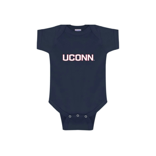 UConn Infant Bodysuit UConn Primary Wordmark