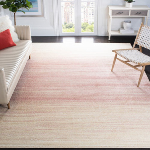 Mercury Row® Teen Teagan Pink/Ivory Area Rug & Reviews | Wayfair