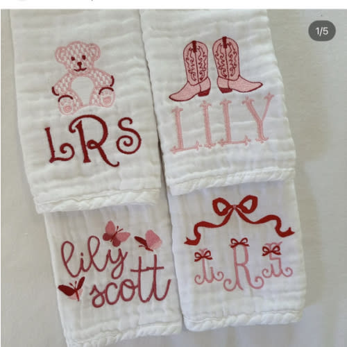 Muslin Burp Cloth | Secret Stork Co