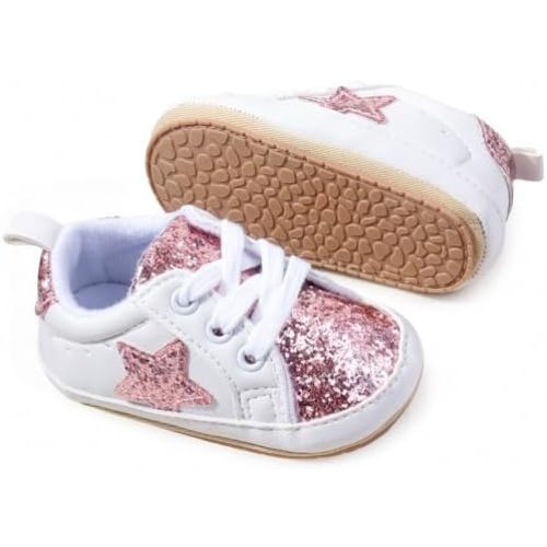 Baby Toddler Shoes Non-Slip Sneakers Soft First Walking Shoes 0-18M
