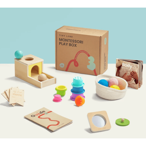 Tiny Land® Montessori Toys for Newborns (7–9 Months)
