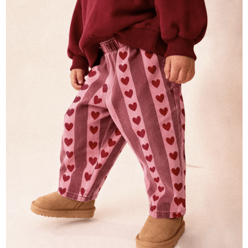 Baby & Kids Heart Stripe Pants