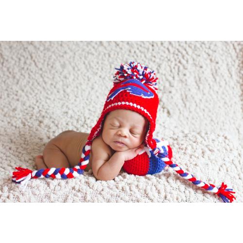 Buffalo Bills Spirit Hat Football NFL, Newborn Photo Prop