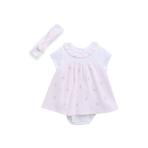 Picnic Popover Dress & Headband Set