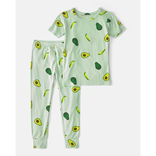 Baby Avocado PurelySoft 2-Piece Pajama Set - Green | Carter's