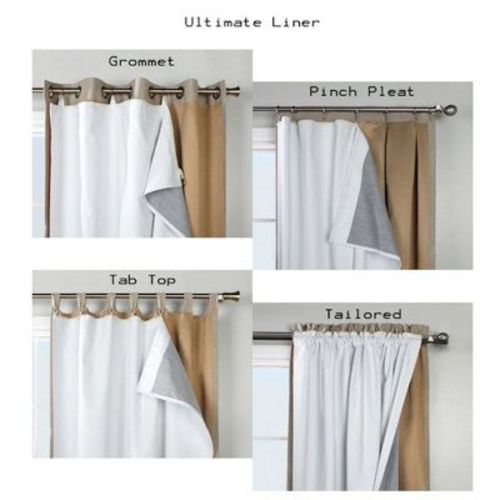 Thermalogic Ultimate Multi Functional 45 X 56 Blackout Liner White