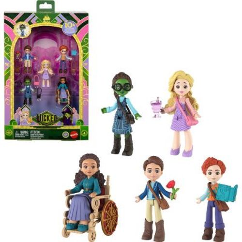 Universal Pictures’ Wicked Students of Shiz 5 Small Doll Multipack, Inspired by the Movie
