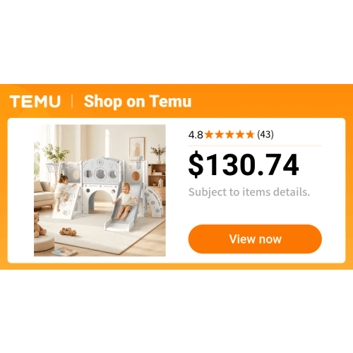 9in 1 toddler slide set playground indoor outdoor - Temu
