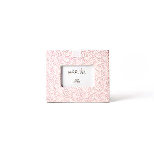 Pink Small Dot Mini Rectangle Frame | Happy Everything!