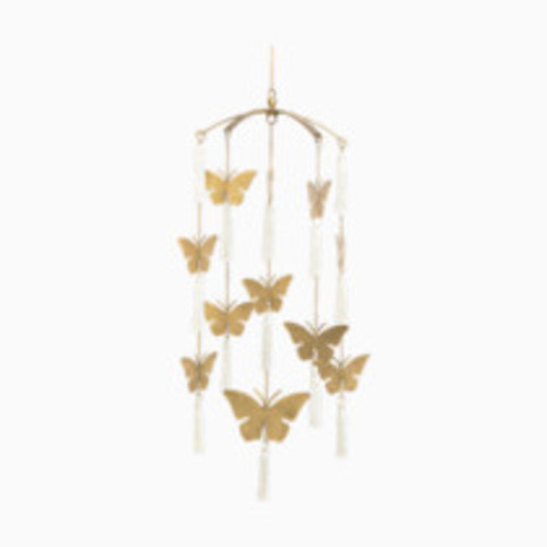 Crane Baby Butterfly Brass Finish Ceiling Hanging