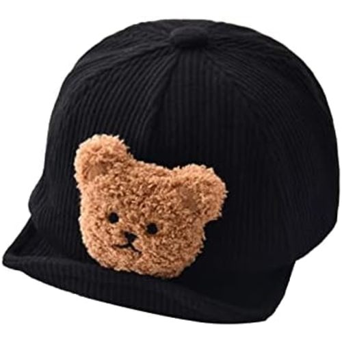Suxgumoe Baby Winter Hat, Autum Winter Toddler Bear Cartoon Baseball Caps for Boys Girls